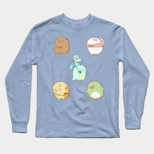 Sumikko gurashi pattern Long Sleeve T-Shirt